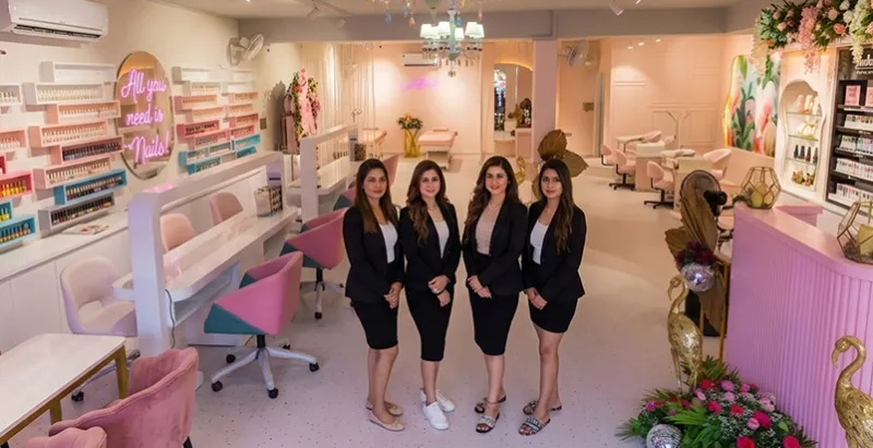 Nails by Gunjan salon interior